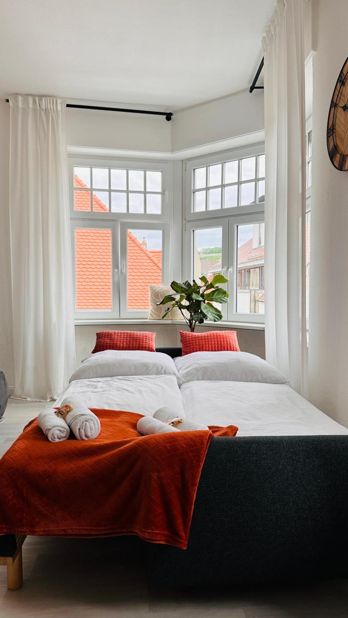 Amao-Brown I Exklusives City-Apartment I 85Qm I Privatparkplatz & Komfort I King-Size Bed Lahr  Eksteriør bilde